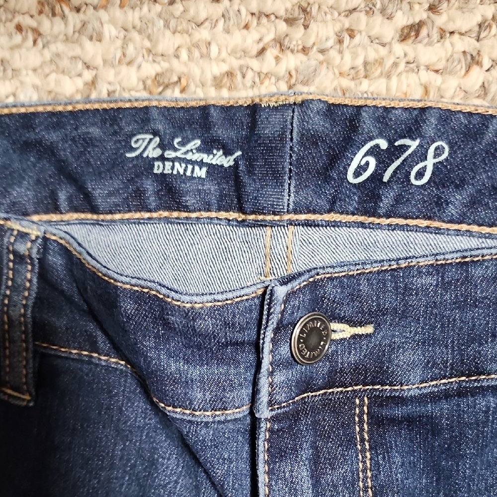 NWOT The Limited Denim 678 Indigo Skinny Jeans - Picture 3 of 9